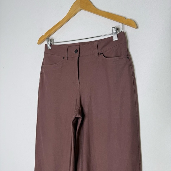 Lululemon City Sleek 5-Pocket High-Rise Wide-Leg Pants Size 26 Pinkish Purple - Picture 6 of 7